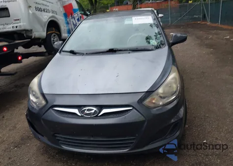 2012 Hyundai Accent Gls из США, поврежденный, VIN KMHCT4AE5CU189520